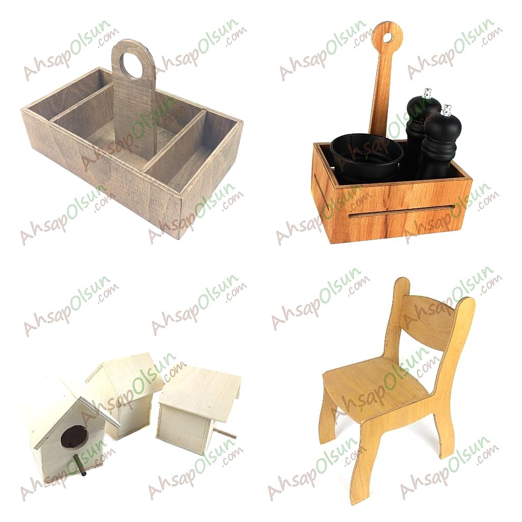 Ahşap dekoratif ürünler
