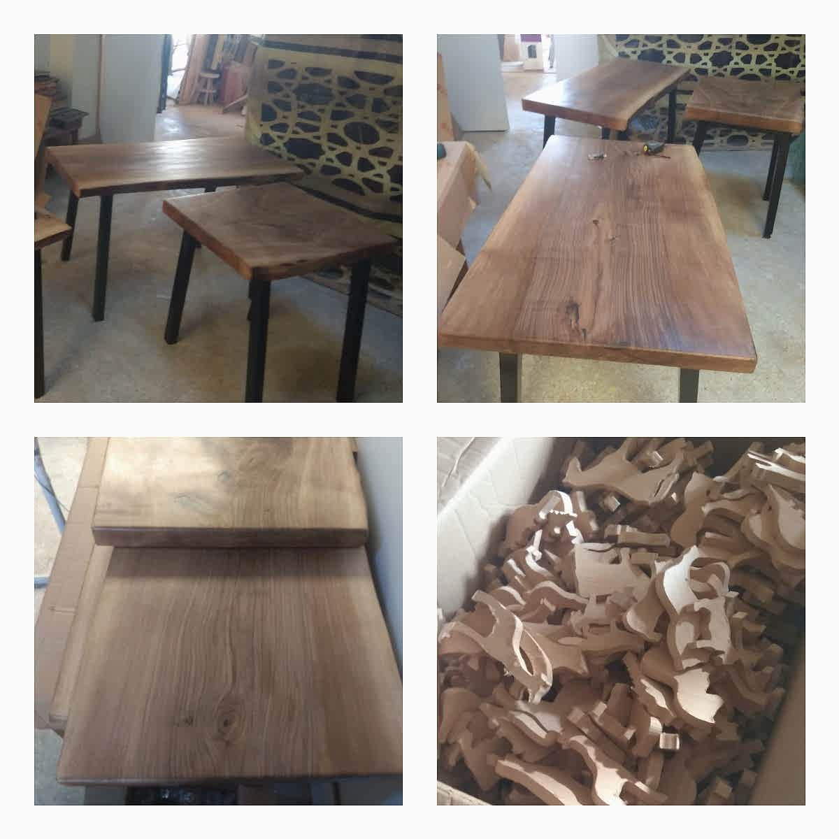 Ahşap Masa tablaları